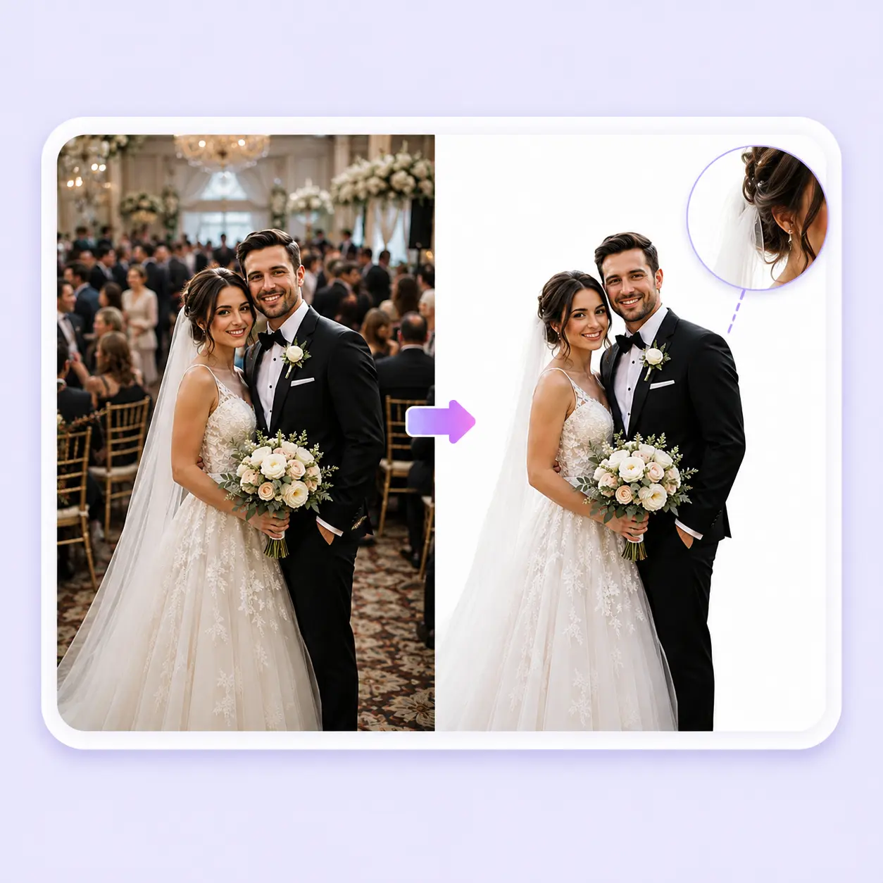 Subject Focus — Couple Stays the Center of Attention
