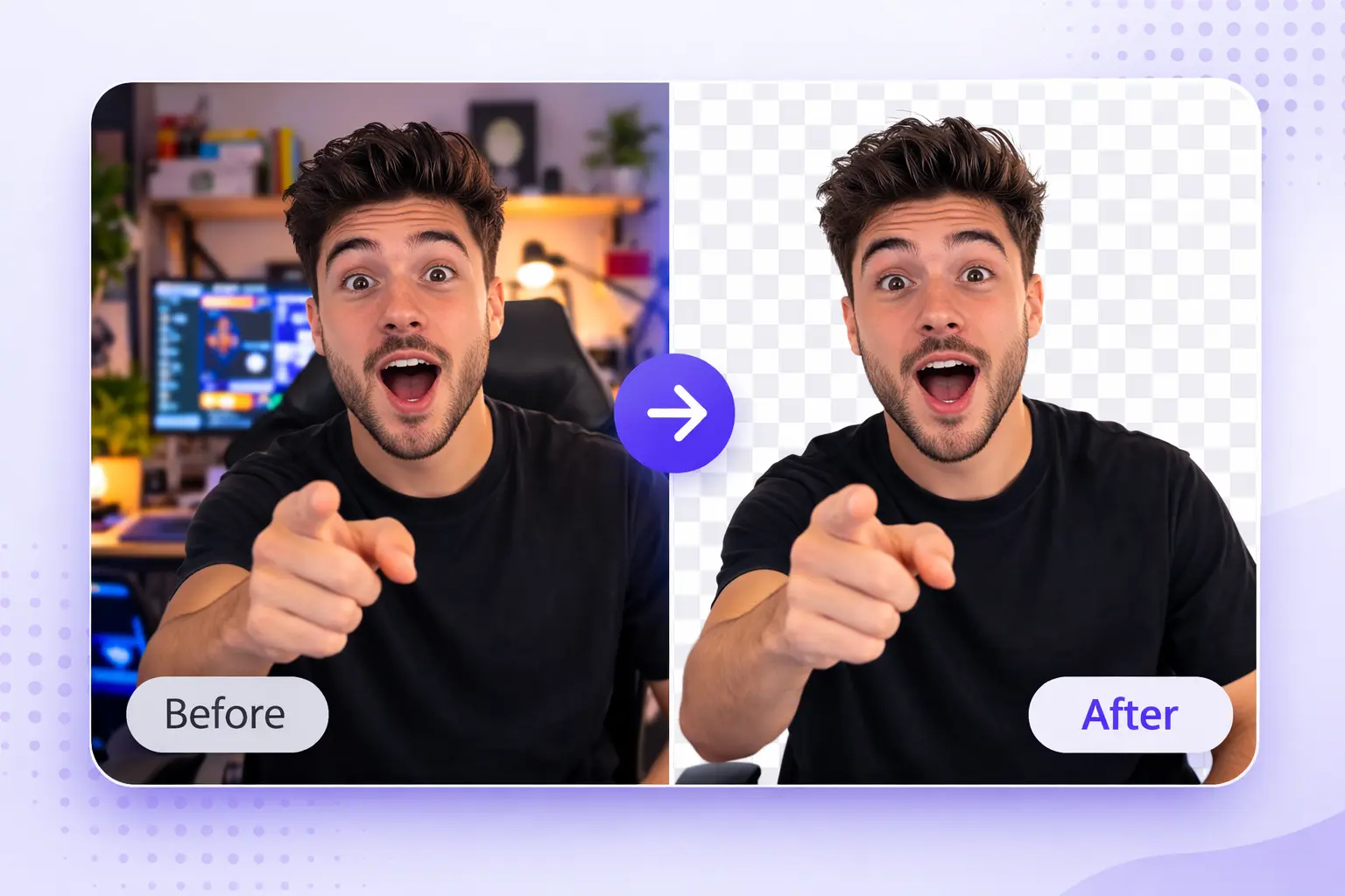 Clean Thumbnail Backgrounds for Higher Click Rates